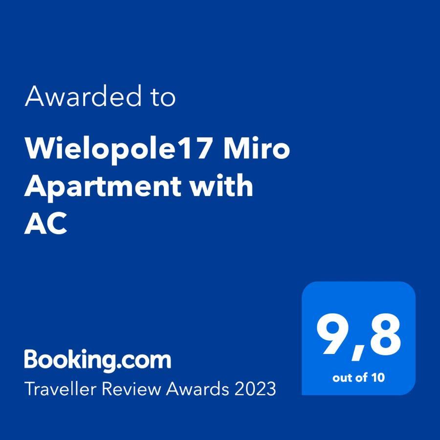 Wielopole17 Miro Apartment With Ac كراكوفيا المظهر الخارجي الصورة